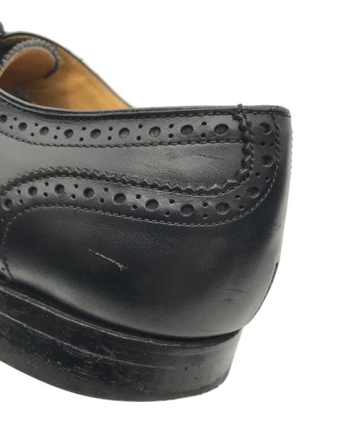 berwick（バーウィック）berwick (バーウィック) メダリオンシューズ ブラック サイズ:8 1/2の古着・服飾アイテム