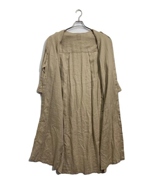 URBAN RESEARCH DOORS（アーバンリサーチドアーズ）URBAN RESEARCH DOORS (アーバンリサーチドアーズ) 長袖ワンピース ベージュ サイズ:Oneの古着・服飾アイテム