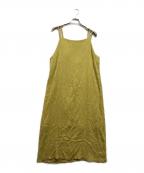 mi and mouミーアンドモウ）の古着「キャミソールワンピース」｜イエロー