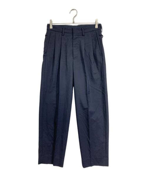 URU（ウル）uru (ウル) 2 TUCK PANTS ネイビー サイズ:1の古着・服飾アイテム