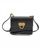 Salvatore Ferragamoサルヴァトーレ フェラガモ）の古着「ガンチーニミニショルダーバッグ」｜ブラウン