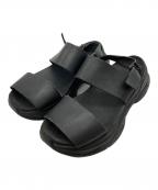 LAD MUSICIANラッドミュージシャン）の古着「COW LEATHER BACK STRAP SANDAL」｜ブラック