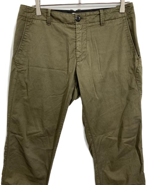 STONE ISLAND（ストーンアイランド）STONE ISLAND (ストーンアイランド) テーパードパンツ グリーン サイズ:W34の古着・服飾アイテム