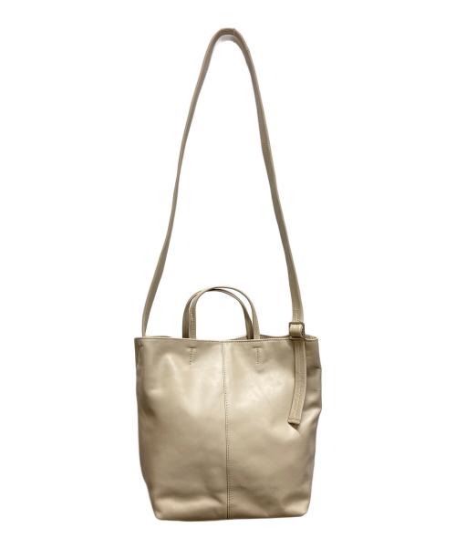 ear PAPILLONNER（イアパピヨネ）ear PAPILLONNER (イアパピヨネ) 2WAYバッグ ベージュの古着・服飾アイテム