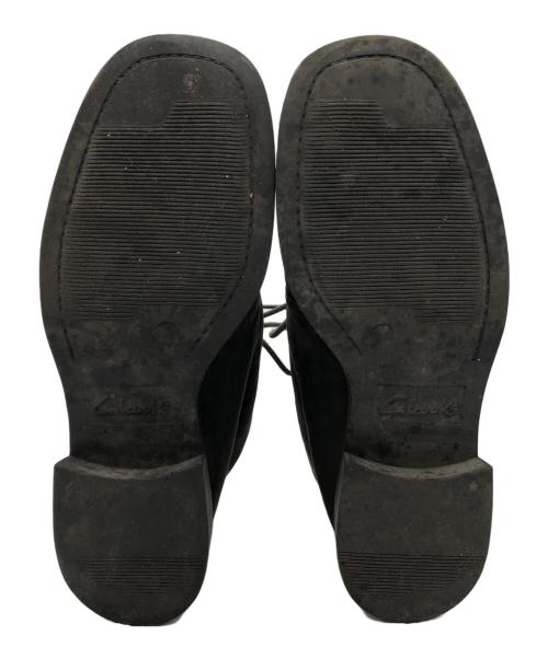 CLARKS（クラークス）CLARKS (クラークス) スウェードワラビーブーツ ブラック サイズ:UK5の古着・服飾アイテム