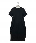 ADOREアドーア）の古着「バックリボンワンピース」｜ブラック
