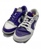 NIKEナイキ）の古着「Dunk Low "Made You Look"」｜パープル×ホワイト