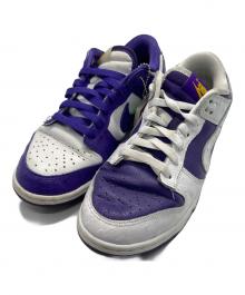 NIKE（ナイキ）の古着「Dunk Low "Made You Look"」｜パープル×ホワイト