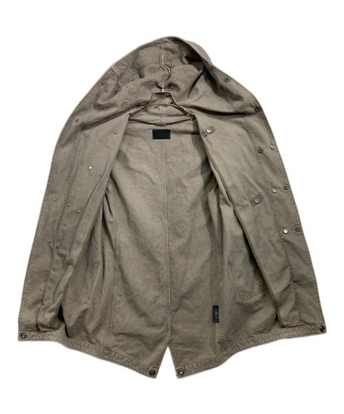 Junhashimoto（ジュンハシモト）junhashimoto (ジュンハシモト) MILITARY WRAP COAT グレー サイズ:2の古着・服飾アイテム