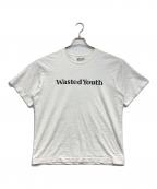 WASTED YOUTHウェイステッドユース）の古着「イーグルプリントtシャツ」｜ホワイト