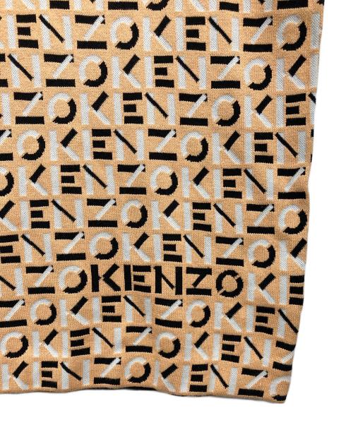 KENZO（ケンゾー）KENZO (ケンゾー) MONOGRAM DRESS/モノグラムドレス オレンジ サイズ:XSの古着・服飾アイテム