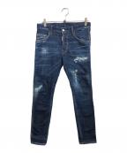 DSQUARED2ディースクエアード）の古着「SKATER JEANS」｜インディゴ