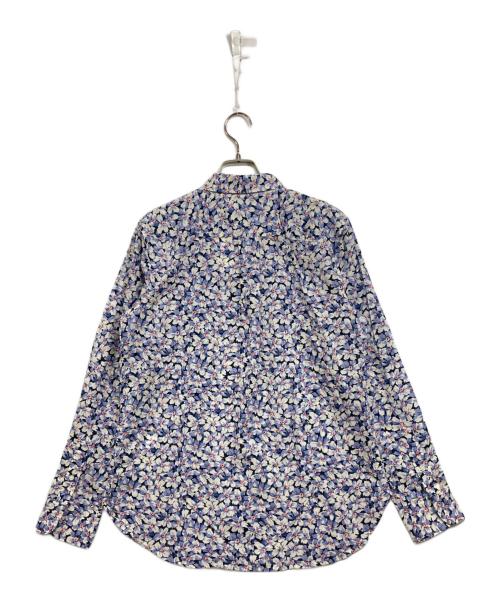 LAUREN RALPH LAUREN（ローレンラルフローレン）LAUREN RALPH LAUREN (ローレンラルフローレン) 花柄シャツ ラベンダー サイズ:Mの古着・服飾アイテム
