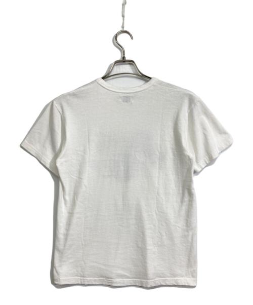 THE FLAT HEAD（ザ・フラットヘッド）THE FLAT HEAD (ザ・フラットヘッド) プリントカットソー ホワイト サイズ:なし(実寸サイズをご確認下さい)の古着・服飾アイテム