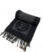 LOUIS VUITTONルイ ヴィトン）の古着「エシャルプ・カーディフ」｜ブラック
