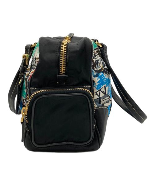 PRADA（プラダ）PRADA (プラダ) 三角ロゴナイロンレザートートバッグ マルチカラーの古着・服飾アイテム