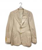 GUCCIグッチ）の古着「2Bテーラードジャケット」｜ベージュ