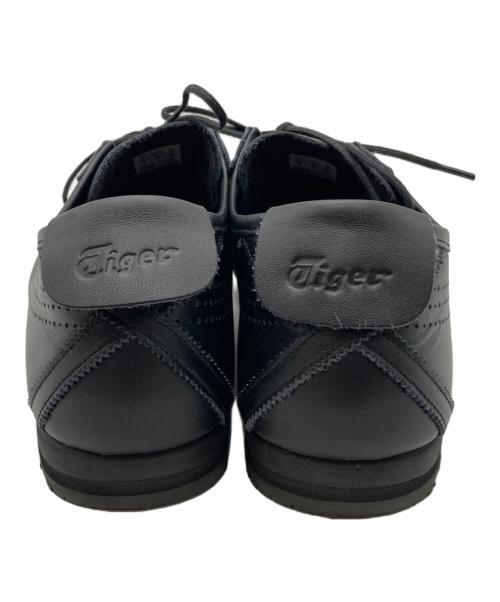 Onitsuka Tiger（オニツカタイガー）Onitsuka Tiger (オニツカタイガー) レザースニーカー ブラック サイズ:26cmの古着・服飾アイテム