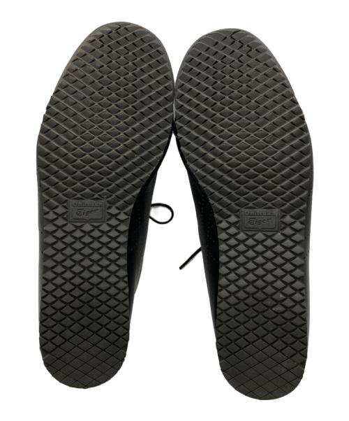 Onitsuka Tiger（オニツカタイガー）Onitsuka Tiger (オニツカタイガー) レザースニーカー ブラック サイズ:26cmの古着・服飾アイテム