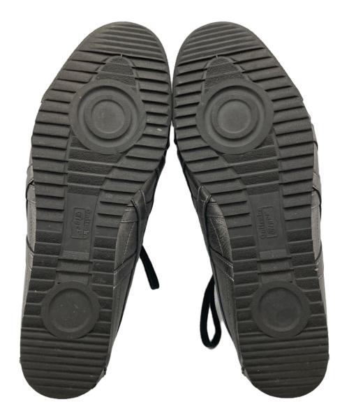 Onitsuka Tiger（オニツカタイガー）Onitsuka Tiger (オニツカタイガー) レザースニーカー メタリックグレー サイズ:25.5cmの古着・服飾アイテム