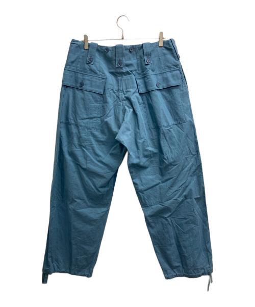 Yohji Yamamoto pour homme（ヨウジヤマモト プールオム）Yohji Yamamoto pour homme (ヨウジヤマモト プールオム) ワイドパンツ ブルー サイズ:Mの古着・服飾アイテム