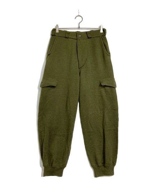 Y's（ワイズ）Y's (ワイズ) ニットカーゴパンツ モスグリーン サイズ:Lの古着・服飾アイテム