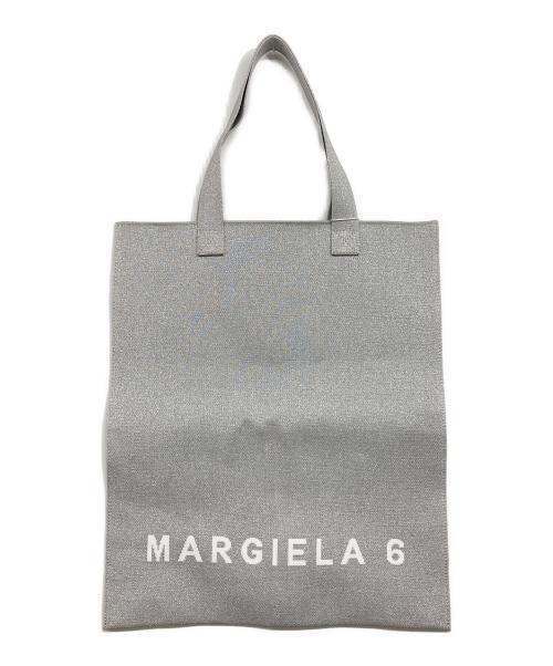 MM6 Maison Margiela（エムエムシックスメゾンマルジェラ）MM6 Maison Margiela (エムエムシックスメゾンマルジェラ) ミラノトート シルバーの古着・服飾アイテム