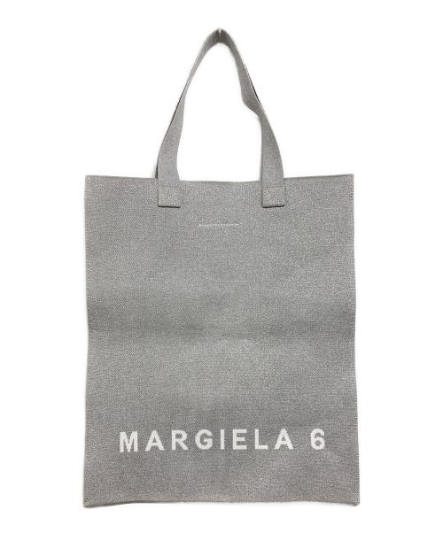 MM6 Maison Margiela（エムエムシックスメゾンマルジェラ）MM6 Maison Margiela (エムエムシックスメゾンマルジェラ) ミラノトート シルバーの古着・服飾アイテム