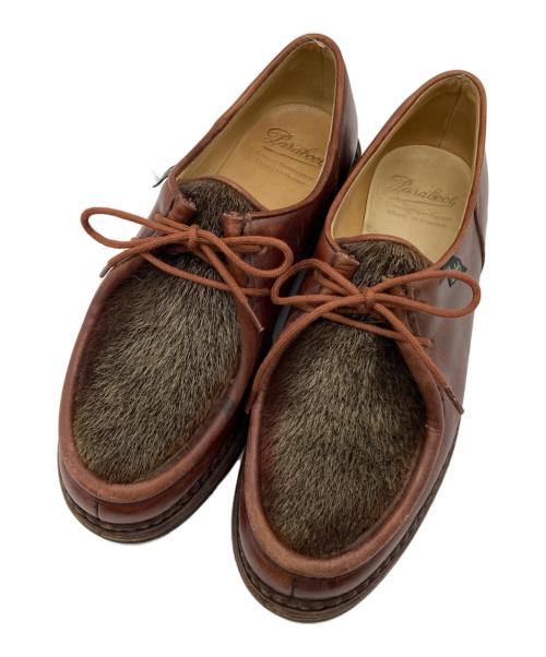 PARABOOT（パラブーツ）PARABOOT (パラブーツ) ミカエル フォック/MICHAEL PHOQUE ブラウン サイズ:42の古着・服飾アイテム