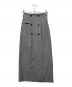 anuansアニュアンス）の古着「スカート」｜グレー