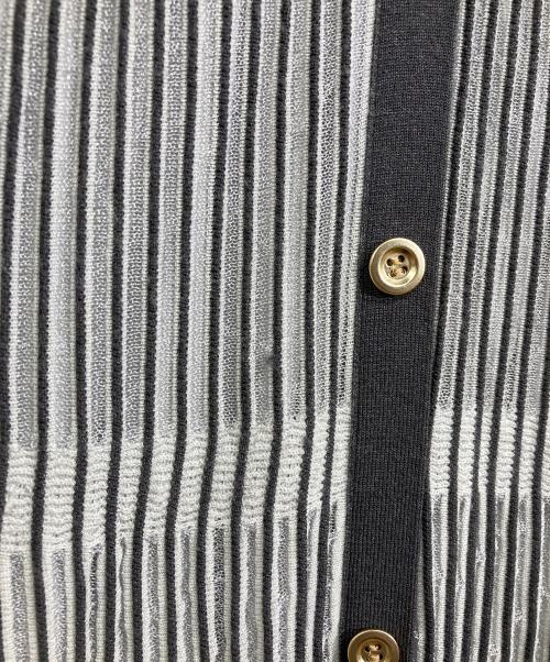 JUSGLITTY（ジャスグリッティー）JUSGLITTY (ジャスグリッティー) プリーツニットノースリーブワンピース グレー サイズ:1の古着・服飾アイテム