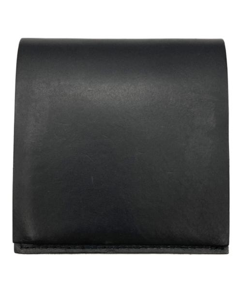 M+（エムピウ）M+ (エムピウ) レザーウォレット ブラックの古着・服飾アイテム