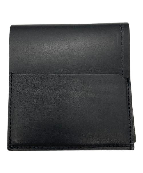 M+（エムピウ）M+ (エムピウ) レザーウォレット ブラックの古着・服飾アイテム