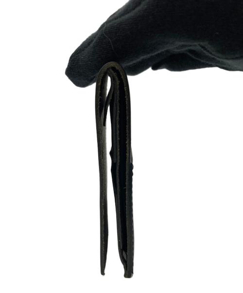 M+（エムピウ）M+ (エムピウ) レザーウォレット ブラックの古着・服飾アイテム