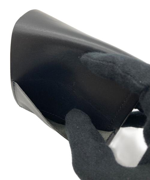 M+（エムピウ）M+ (エムピウ) レザーウォレット ブラックの古着・服飾アイテム