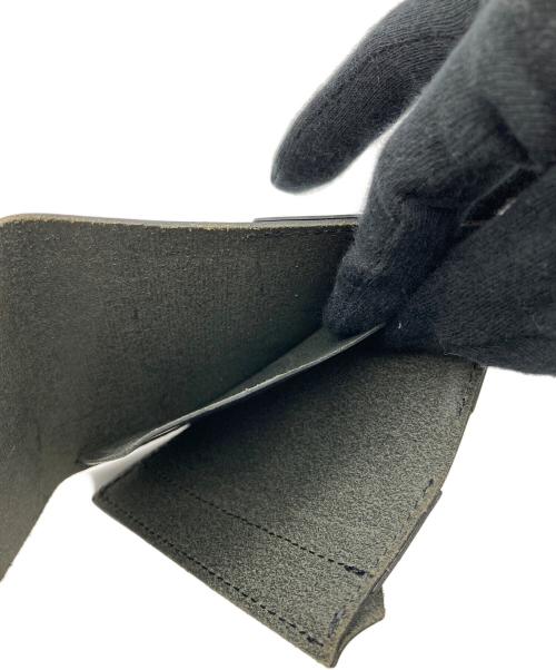 M+（エムピウ）M+ (エムピウ) レザーウォレット ブラックの古着・服飾アイテム