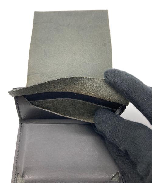 M+（エムピウ）M+ (エムピウ) レザーウォレット ブラックの古着・服飾アイテム