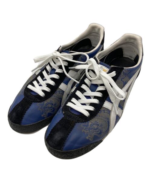 Onitsuka Tiger（オニツカタイガー）Onitsuka Tiger (オニツカタイガー) ローカットスニーカー ブルー サイズ:26.5cmの古着・服飾アイテム