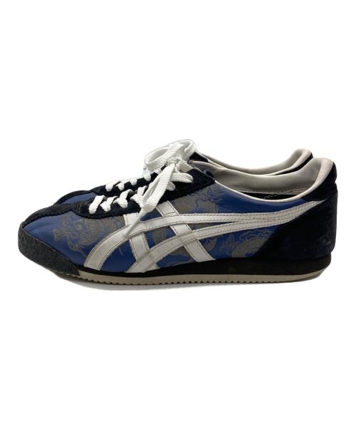 Onitsuka Tiger（オニツカタイガー）Onitsuka Tiger (オニツカタイガー) ローカットスニーカー ブルー サイズ:26.5cmの古着・服飾アイテム