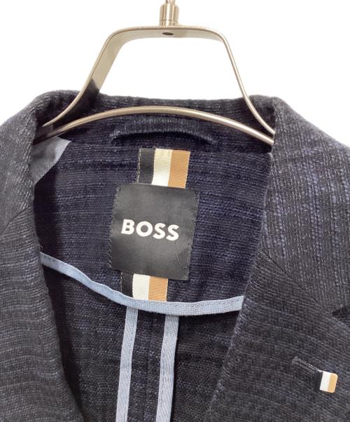 BOSS（ボス）BOSS (ボス) テーラードジャケット ネイビー サイズ:48の古着・服飾アイテム