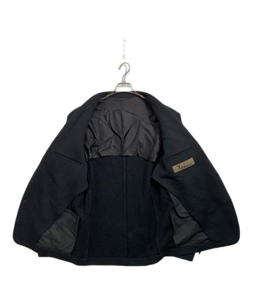 Y’s BANG ON!（ワイズ バングオン）Y’s BANG ON! (ワイズ バングオン) ジップデザイン テーラードジャケット ブラック サイズ:2の古着・服飾アイテム