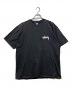 stussyステューシー）の古着「Low Tide TEE」｜ブラック