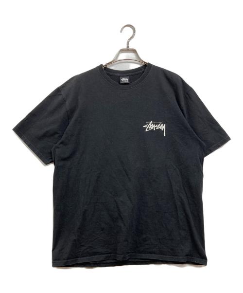 stussy（ステューシー）stussy (ステューシー) Low Tide TEE ブラック サイズ:Lの古着・服飾アイテム