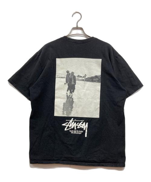 stussy（ステューシー）stussy (ステューシー) Low Tide TEE ブラック サイズ:Lの古着・服飾アイテム