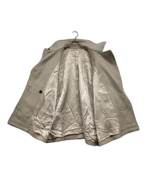 IENA（イエナ）IENA (イエナ) 二重織シャルム オーバーコートカラー アイボリー サイズ:Mの古着・服飾アイテム