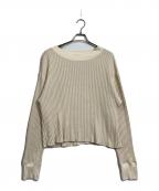 KOOKY ZOOク―キーズ―）の古着「サーマルカットソー」｜アイボリー