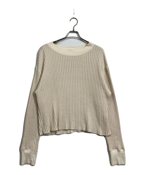 KOOKY ZOO（ク―キーズ―）kooky zoo (ク―キーズ―) サーマルカットソー アイボリー サイズ:2の古着・服飾アイテム