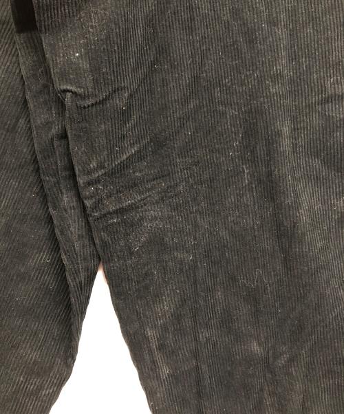 LAD MUSICIAN（ラッドミュージシャン）LAD MUSICIAN (ラッドミュージシャン) コーデュロイワイドパンツ ブラック サイズ:44の古着・服飾アイテム