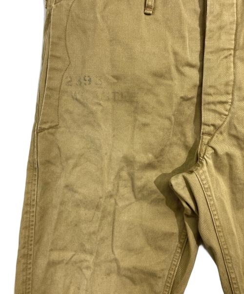 OLD JOE & Co.（オールドジョー）OLD JOE & Co. (オールドジョー) シンチバックチノパン ベージュ サイズ:W34の古着・服飾アイテム