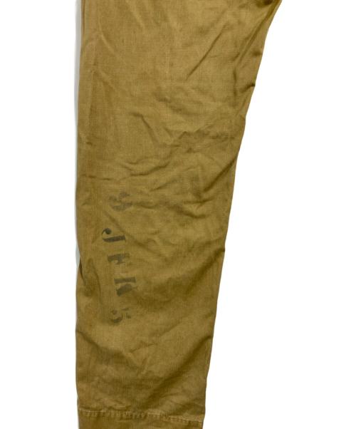 OLD JOE & Co.（オールドジョー）OLD JOE & Co. (オールドジョー) シンチバックチノパン ベージュ サイズ:W34の古着・服飾アイテム